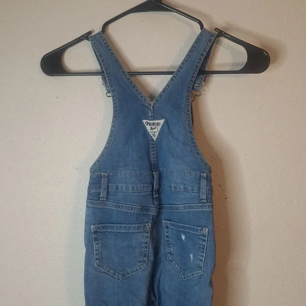 OshKosh B'gosh Kids Denim Overalls size 5